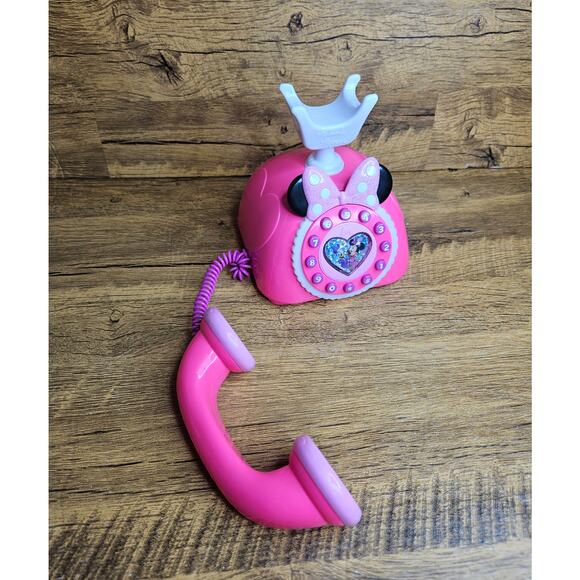 Disney Junior Minnie Happy Helpers Pink Talking phone - Picture 2 of 5